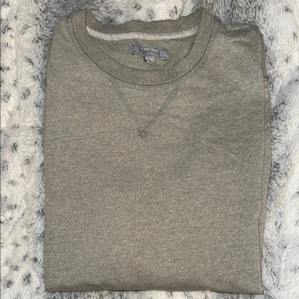 Men's Or Women’s Green Crewneck Sweater! Men’s size Large. Super soft preloved!